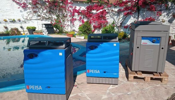Equipos de climatización de pileta